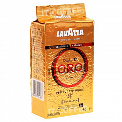 Кофе Лавацца Кволита Оро натур молотый 250гр