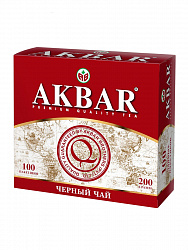 Чай Акбар классический 100пак*2гр  200гр