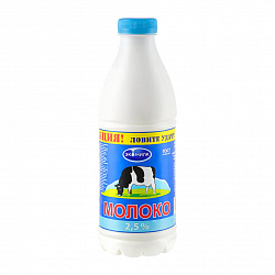 Молоко ЭКО 2,5% 930гр пэт бут.