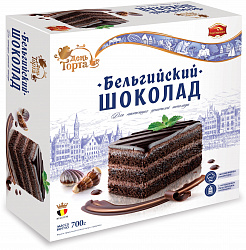 Торт Бельгийский шоколад 0,7кг  Черемушки
