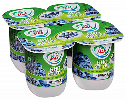 БИО йогур БиоМакс 2,5%  125гр  Черника