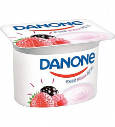 Даноне йогурт 2,9%  110гр  Лесные ягоды