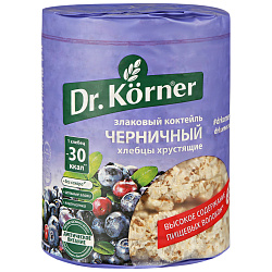 Хлебцы DR.Korner 100г  Черничные 