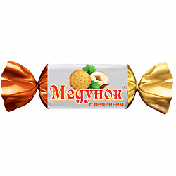 Конфеты Медунок карамель/арахис/печенье  Славянка вес
