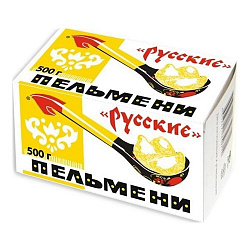 Пельмени Русские 500гр Белорусь (коробка)