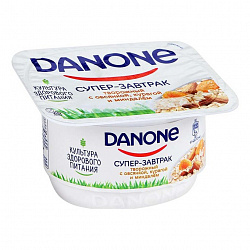 Даноне йогурт 3,6%  170гр  овсянка/курага/миндаль
