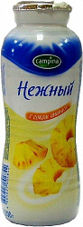 Йогурт 0,1% Кавмпина  385гр ананас