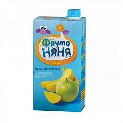 Сок 0,5л Фруто-няня яблоко-банан-манго