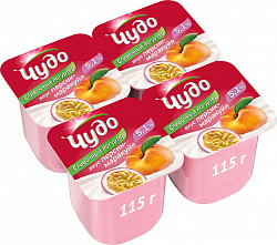 Чудо йогурт 115гр 5,1% персик\маракуйя