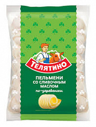 Пельмени со сливочным маслом Телятино(отборная телятина) 0,43гр