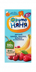 Сок 0,2л Фруто-няня Банан/малина