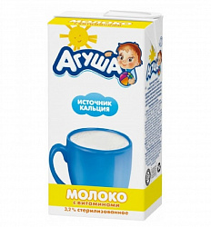 Агуша Молоко  3,2%  500мл 